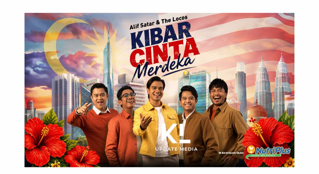 Nutriplus, Alif Satar & The Locos Semarak Bulan Kebangsaan Dengan ‘Kibar Cinta Merdeka’