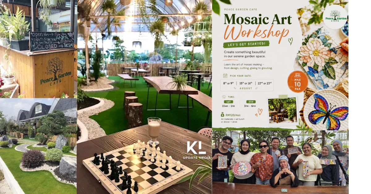 Me-Time Hujung Minggu, Tenangkan Fikiran Dengan Seni Mozek